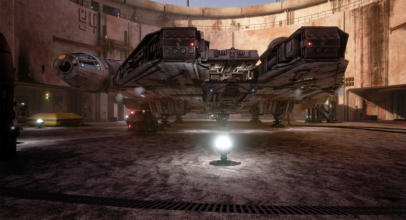 Illustration for article titled The Unreal Engine 4 Recreation of Star Wars Looks Real Good
